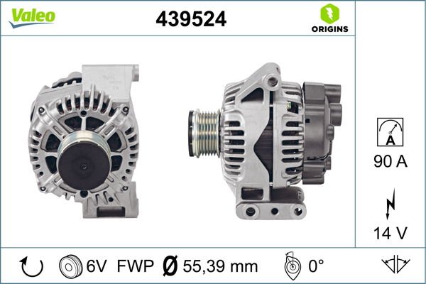 Fiat Idea 2003-2007 Arası 1.3 D Multijet Valeo Marka Alternatör