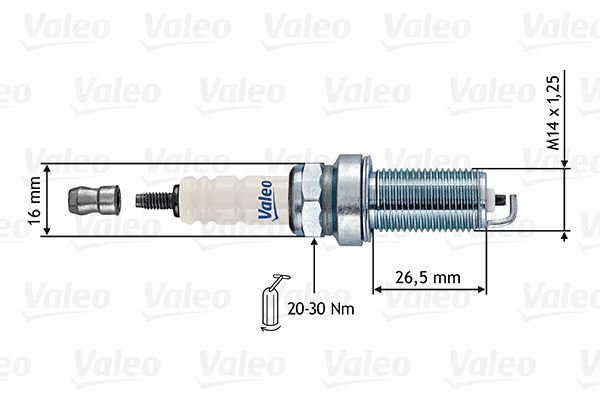 Peugeot 206 1998-2012 Arası 2.0 S16 Valeo Marka Buji