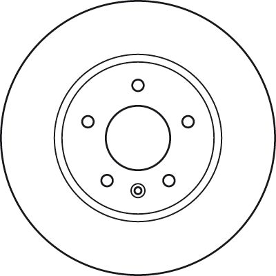 Chevrolet Captiva 2006-2010 Arası 2.2 D TRW Marka Ön Havalı Fren Diski