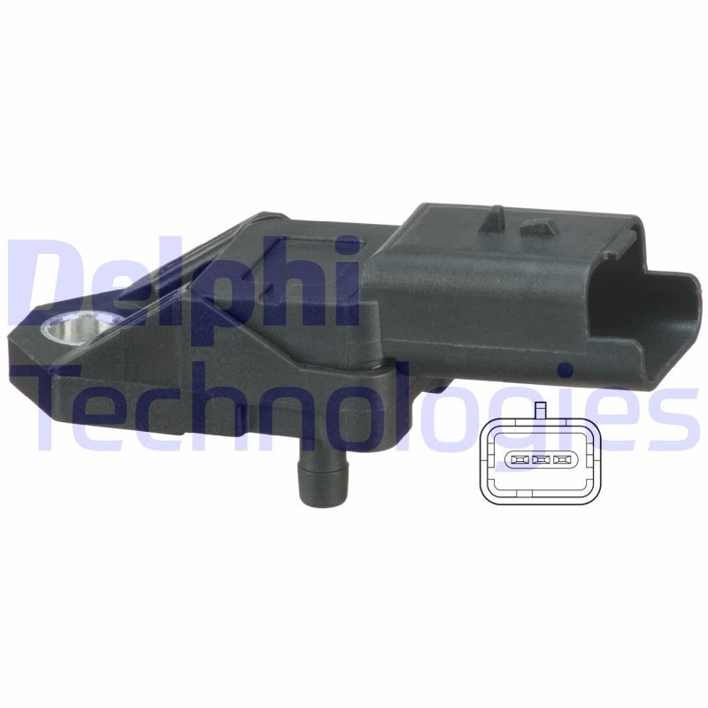 Citroen C6 2005-2012 Arası 2.2 HDi Delphi Marka Map Sensörü