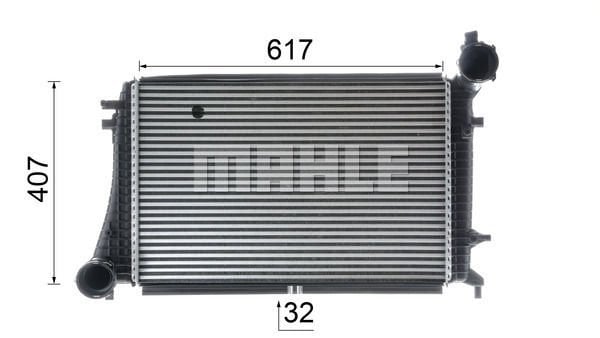 Volkswagen Caddy 2004-2015 Arası 1.9 TDI 4motion, 1.9 TDI Behr Marka Turbo Radyatörü