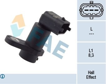 Opel Zafira 2005-2019 Arası 1.6 FAE Marka Eksantrik Devir Sensörü