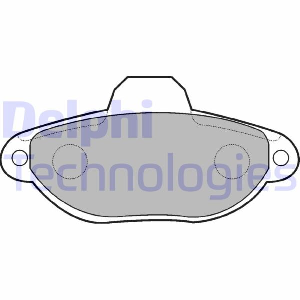 Fiat Punto 1993-2000 Arası 55 1.1, 1.7 TD, 60 1.2 Delphi Marka Ön Balata