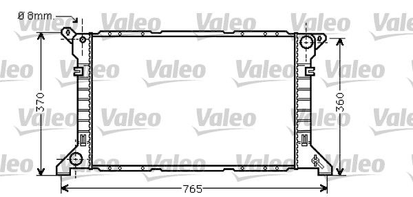 Ford Transit Tourneo 1994-2000 Arası 2.0 Valeo Marka Su Radyatörü