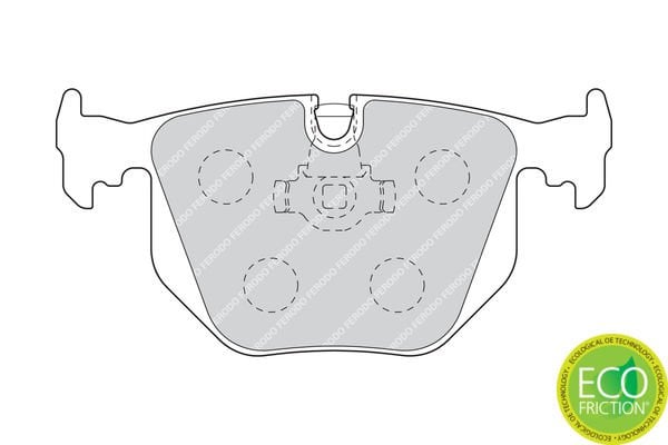 Seat Toledo 1991-1999 Arası 1.8 i Ferodo Marka Arka Balata