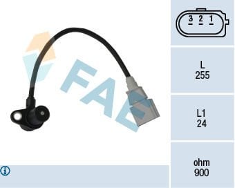 Volkswagen Sharan 1995-2010 Arası 2.0, 1.8 T 20V FAE Marka Krank Sensörü
