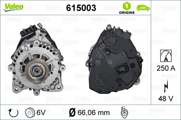 Audi Q3 2018-2022 Arası 35 TFSI Mild Hybrid Valeo Marka Alternatör