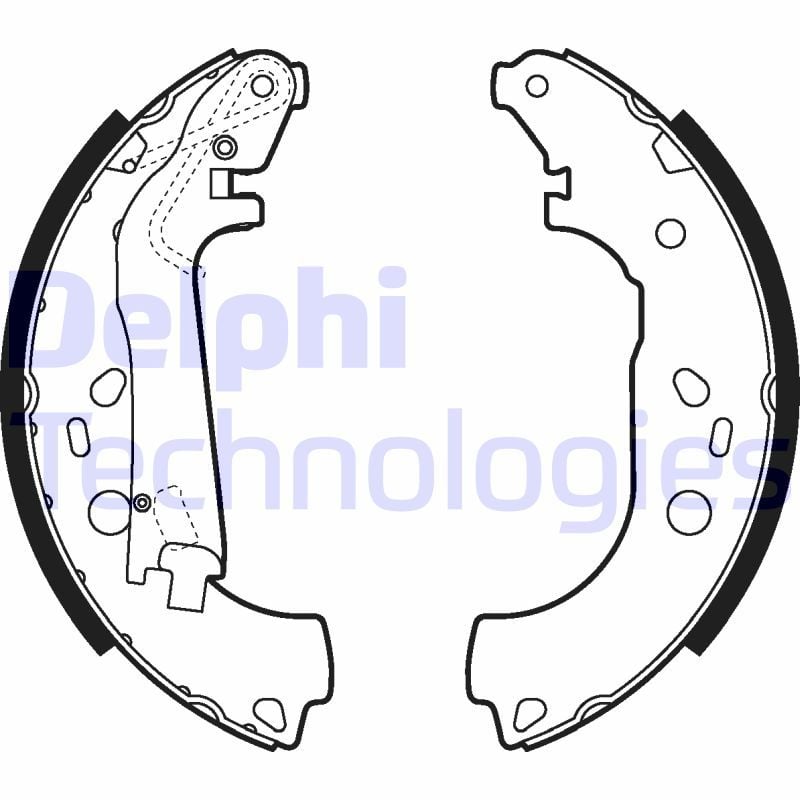 Fiat Fiorino 2007-2011 Arası 1.3 D Multijet Delphi Marka Pabuçlu Balata