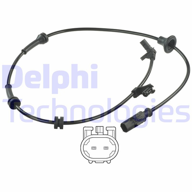 Citroen C1 2005-2014 Arası 1.4 HDi Delphi Marka Abs Sensörü