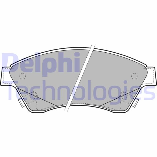 Opel Astra 2010-2015 Arası 1.4, 1.7 CDTI, 1.3 CDTI, 1.6, 1.6 Turbo, 1.4 Turbo, 2.0 CDTI Delphi Marka Ön Balata