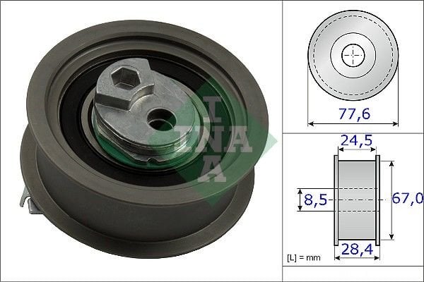 Seat Altea 2004-2008 Arası 2.0 FSI INA Marka Triger Gergi Rulmanı