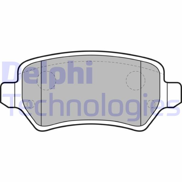 Opel Meriva 2003-2010 Arası 1.4 16V Twinport LPG Delphi Marka Arka Balata