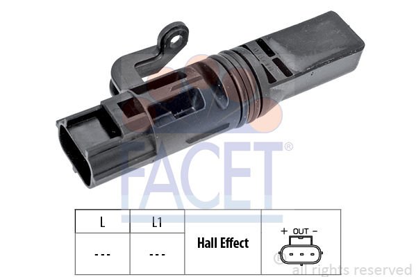 Ford Focus 1998-2009 Arası 1.6 16V, 1.4 16V, 1.8 16V Facet Marka Krank Sensörü