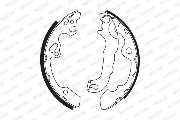 Ford Focus 1998-2009 Arası 1.6 16V, 1.4 16V, 1.8 16V Ferodo Marka Pabuçlu Balata