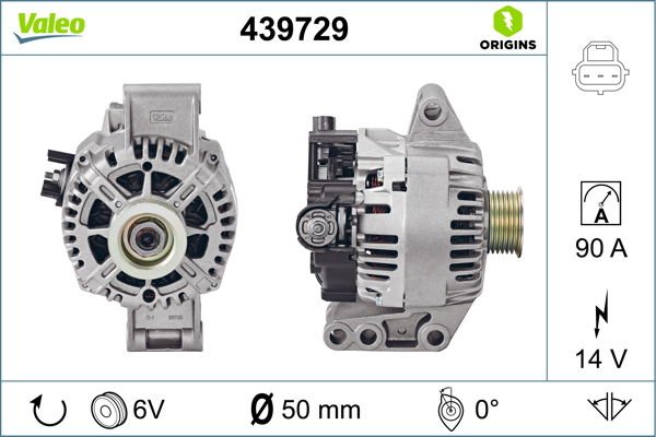 Ford Ka 1996-2008 Arası 1.3 i Valeo Marka Alternatör
