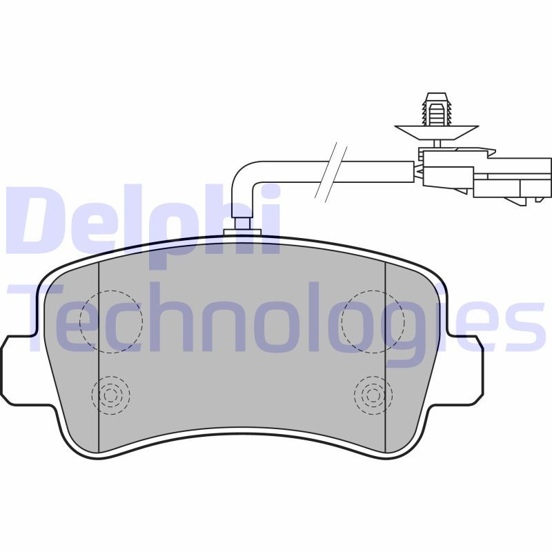 Opel Movano 2010-2014 Arası 2.3 CDTI FWD Delphi Marka Arka Balata