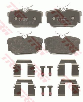 Volkswagen Transporter 1990-2004 Arası 2.4 D Syncro, 2.5 Syncro, 1.9 TD, 2.5, 1.9 D, 1.8, 2.4 D, 2.0 TRW Marka Arka Balata