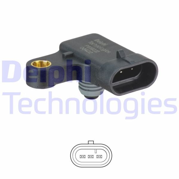 Chevrolet Nubira 2005-2011 Arası 1.4, 1.6 Delphi Marka Map Sensörü