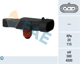 Chevrolet Nubira 2005-2011 Arası 1.4 FAE Marka Map Sensörü