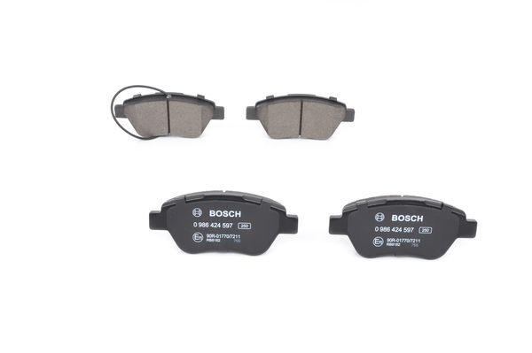 Citroen Nemo 2008-2013 Arası 1.3 HDi 75 Bosch Marka Ön Fişli Balata