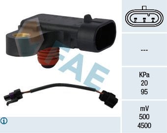 Chevrolet Nubira 2005-2011 Arası 1.6, 1.8 FAE Marka Map Sensörü