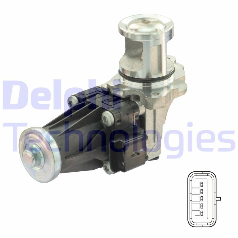 Citroen Berlingo 2008-2012 Arası 1.6 HDi 90 Delphi Marka EGR Valfi