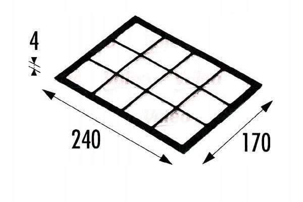 Siena Polen Filtresi (İnce Tip) Filtron FLT-K1176