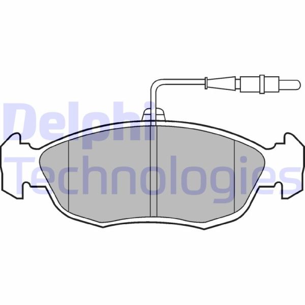 Peugeot 106 1991-1996 Arası 1.6 Delphi Marka Ön Balata