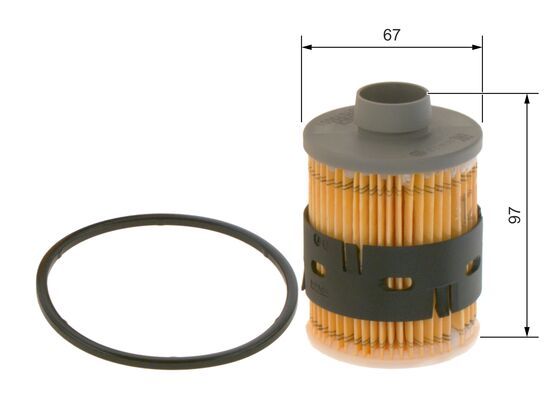 Fiat Sedici 2006-2014 Arası 2.0 D Multijet, 2.0 D Multijet 4x4 Bosch Marka Mazot Yakıt Filtresi