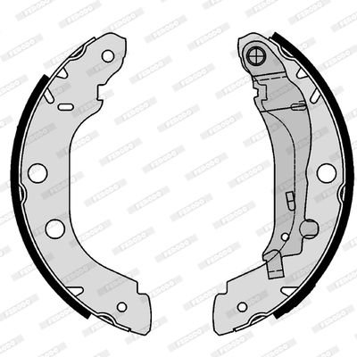 Renault Kangoo 1997-2001 Arası 1.6 16V bivalent, 1.5 dCi Ferodo Marka Pabuçlu Balata