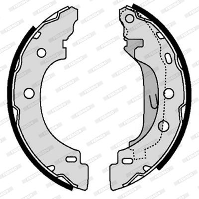 Renault Kangoo 1997-2001 Arası 1.6 16V bivalent, 1.5 dCi Ferodo Marka Pabuçlu Balata