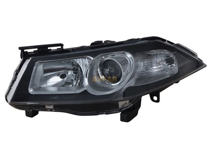 Megane II 05-08 Makyajlı Kasa Sol Far Mercekli Siyah Mais 260603495R