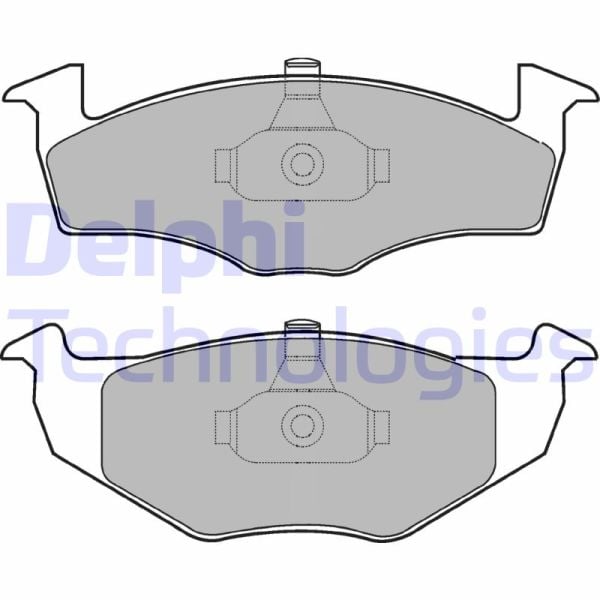 Volkswagen Polo 1994-2009 Arası 100 1.4 16V Delphi Marka Ön Balata