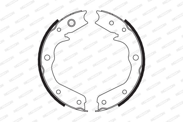 Opel Frontera 1992-2004 Arası 2.0 i Ferodo Marka Pabuçlu Balata