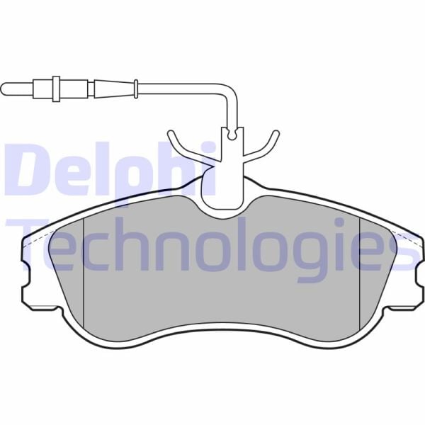 Peugeot 306 1993-2003 Arası 1.4 SL Delphi Marka Ön Balata Fişli
