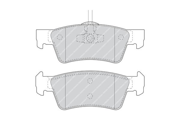 Porsche Cayenne 2002-2010 Arası 3.2 Ferodo Marka Arka Balata