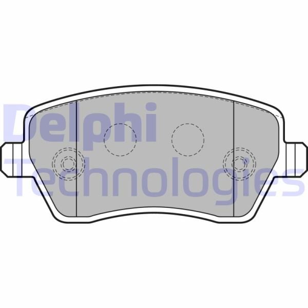 Opel Agila 2008-2014 Arası 1.2, 1.0, 1.0 LPG, 1.2 LPG Delphi Marka Ön Balata