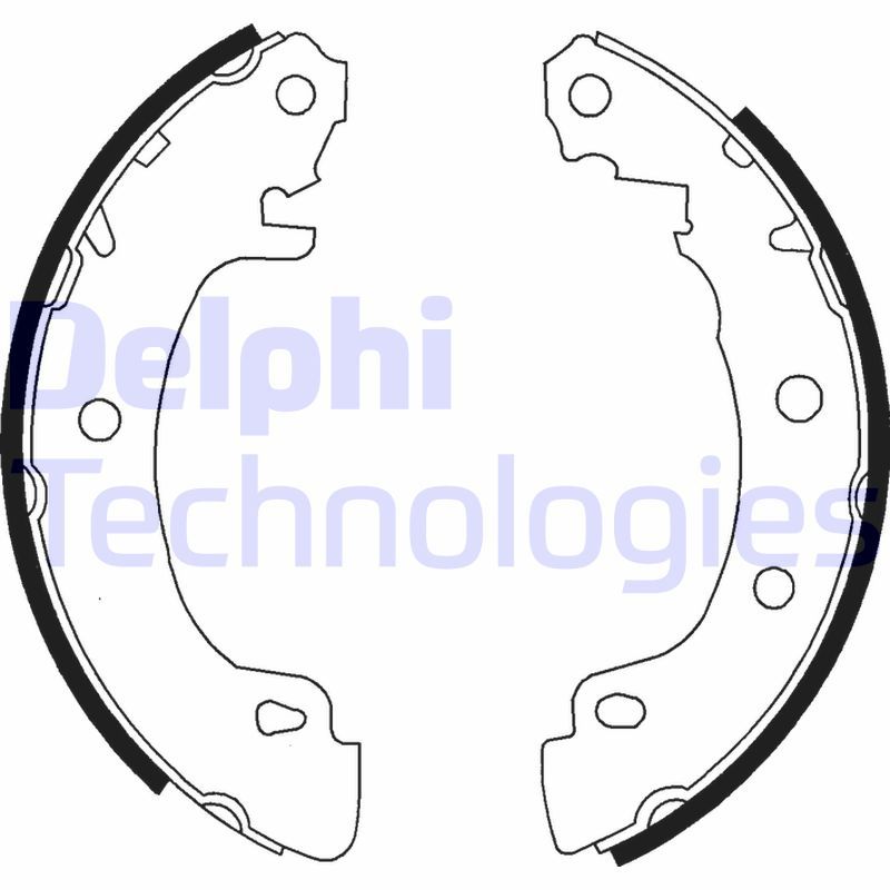 Renault Megane 1995-2012 Arası 2.0 16V Delphi Marka Pabuçlu Balata