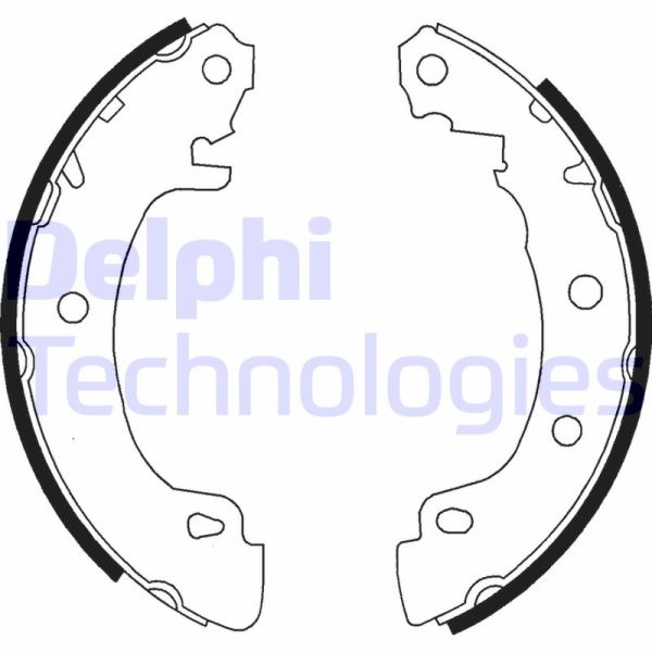 Renault Megane 1995-2012 Arası 2.0 16V Delphi Marka Pabuçlu Balata
