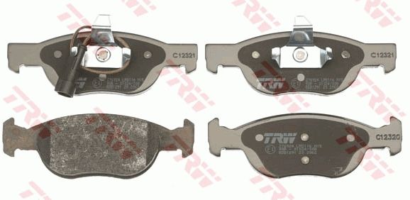 Fiat Brava 1995-2003 Arası 1.4, 1.6 16V, 1.4 12 V, 1.9 TD 75 S TRW Marka Ön Fişli Balata