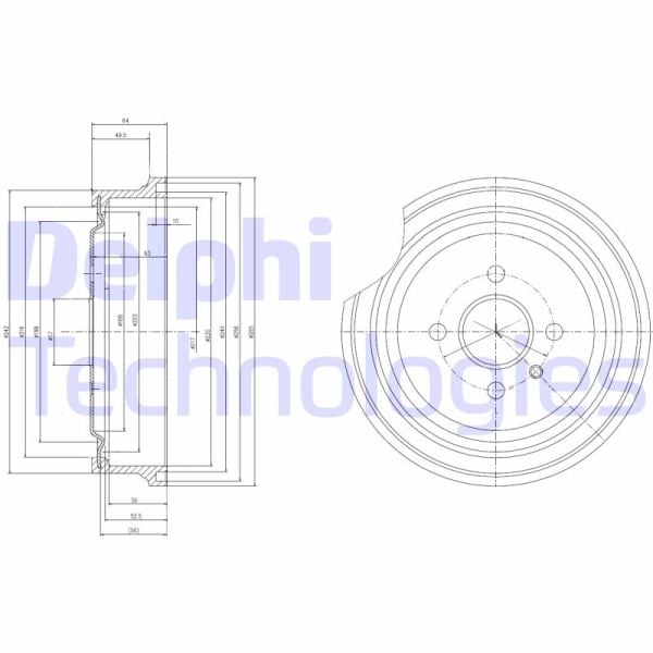 Opel Astra 1991-2005 Arası 1.4 i, 1.6 i Delphi Marka Kampana