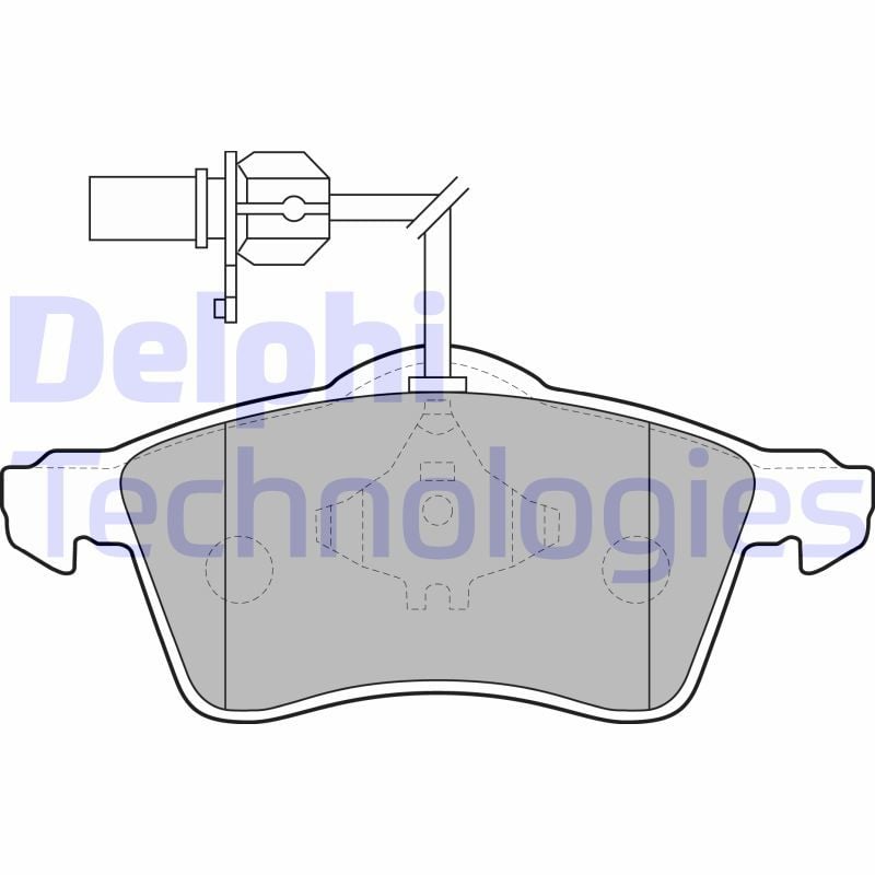 Volkswagen Transporter 1990-2004 Arası 2.5 TDI Syncro Delphi Marka Ön Balata