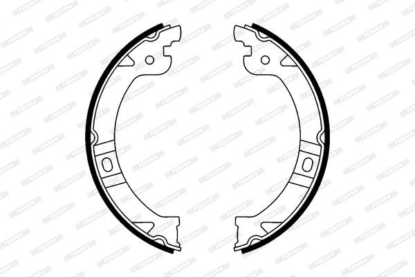 Alfa Romeo 145 1994-2001 Arası 1.4 i.e. Ferodo Marka Pabuçlu Balata