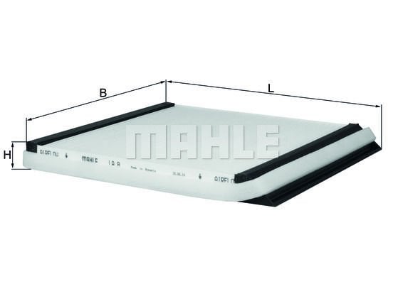 Citroen Zx 1991-1999 Arası 1.9 i Mahle Marka Polen Filtresi