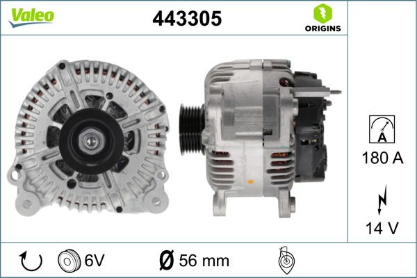 Audi Q7 2006-2016 Arası 4.2 FSI quattro Valeo Marka Alternatör