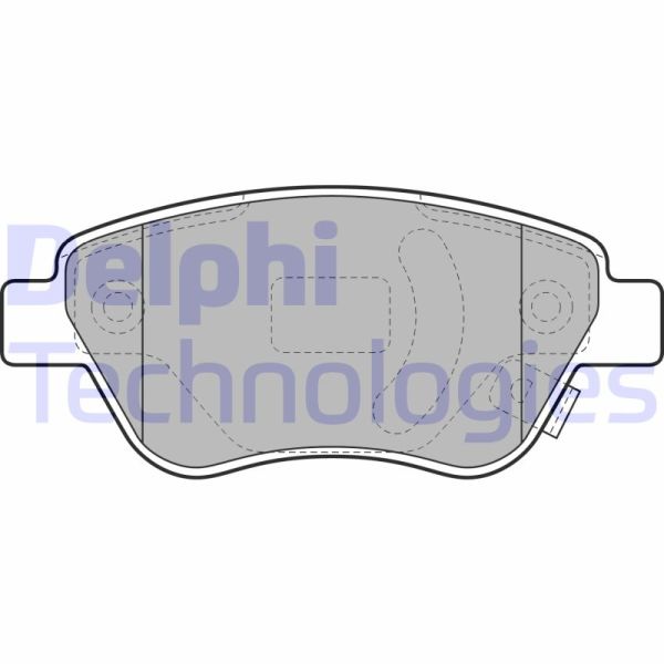 Opel Corsa 2000-2014 Arası 1.2 Twinport, 1.3 CDTI, 1.2 LPG, 1.2, 1.4 LPG, 1.0, 1.4 Delphi Marka Ön Balata