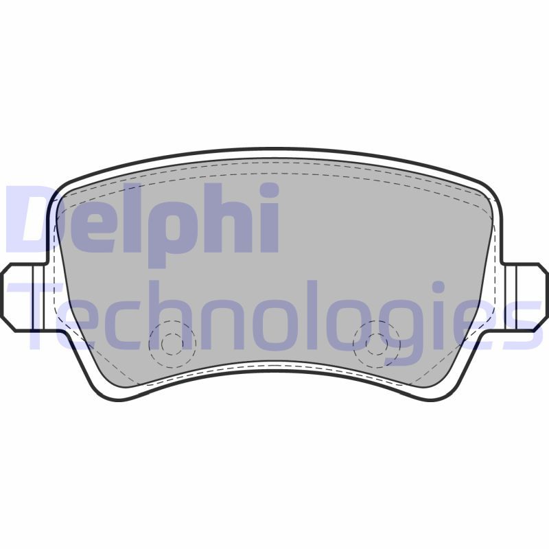 Ford Galaxy 2006-2015 Arası 2.0 TDCi Delphi Marka Arka Balata