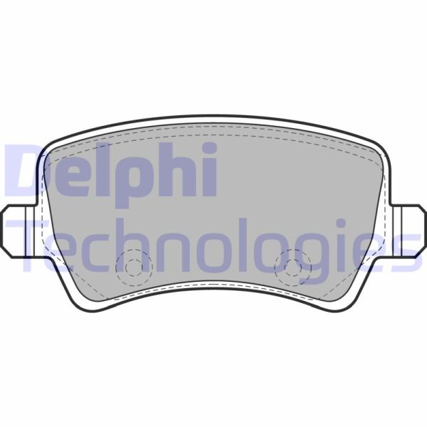 Ford Galaxy 2006-2015 Arası 2.0 TDCi Delphi Marka Arka Balata