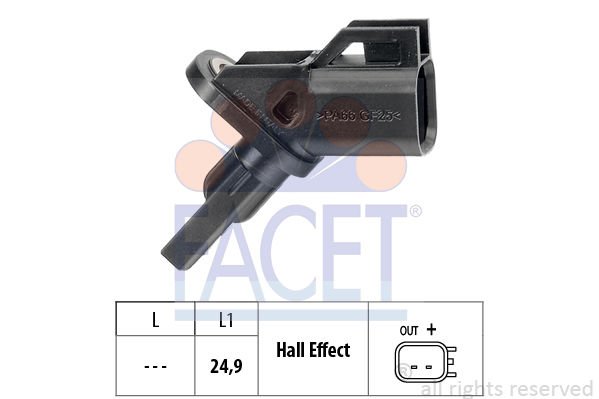 Ford Mondeo 2007-2015 Arası 2.0 TDCi Facet Marka Ön Abs Sensörü