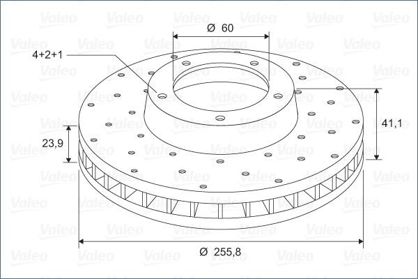 Opel Astra 1998-2009 Arası 1.6 Valeo Marka Ön Fren Diski